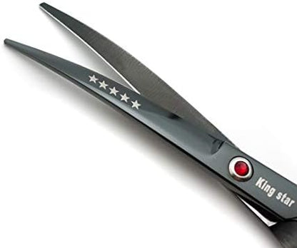 7.0in Titanium Professional dog Grooming Scissors set, Straight & Thinning & - Image 7