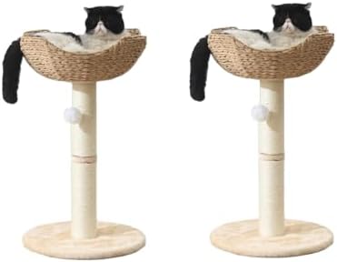 SHENGOCASE 2-Pack Small Cat Tree Tower by SHENGOCASE