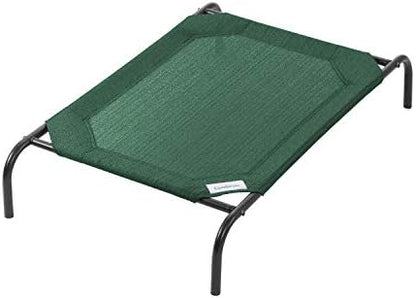 Coolaroo The Original Cooling Elevated Pet Bed, Brunswick Green by Coolaroo