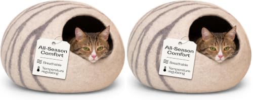 MEOWFIA Cat Cave – Premium Felt Cat Bed by MEOWFIA