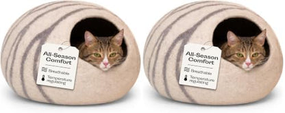 MEOWFIA Cat Cave – Premium Felt Cat Bed by MEOWFIA