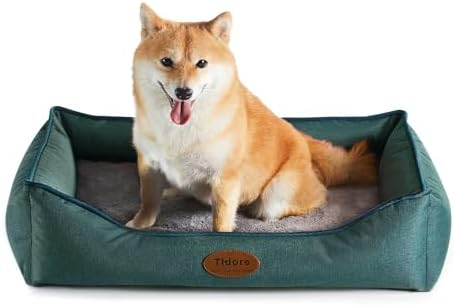 Tidore Orthopedic Dog Beds for Medium Dogs, Durable Egg Crate Foam Sofa Dog Bed by Tidore