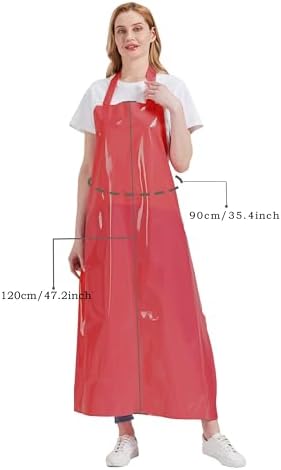 Nanxson TPU Waterproof Apron Lightweight Work Apron - Image 4