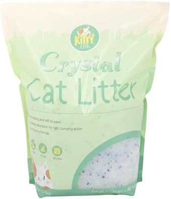 Kitty City Crystal Cat Litter, Silica Gel Crystals by KittyCity