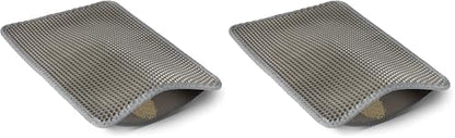 Amazon Basics Double-Layer Cat Litter Mat, Honeycomb Design, Waterproof & by AmazonBasics