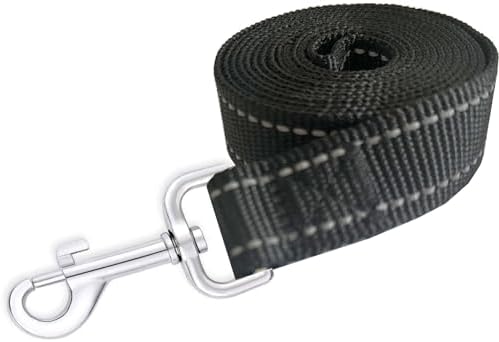 Reflective Dog Leash 7Ft /8 Feet Long, 1 Inch Wide, - Image 2
