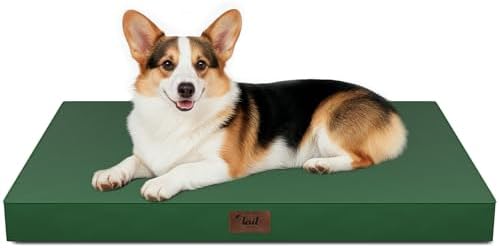 Outdoor Waterproof Orthopedic Dog Bed by TailStories
