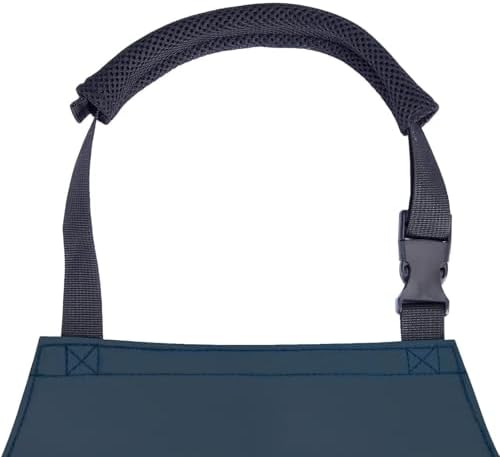 Homsolver Waterproof Dishwasher Apron, Adjustable Rubber Butcher Apron - Image 3