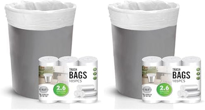 Charmount Small Trash Can Liners, Garbage Bags by CHARMOUNT