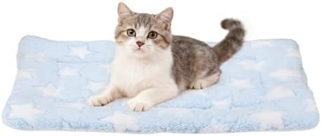 Dog Cat Bed Mat, Soft Coral Fleece Pet Cushion Pad by Unknown
