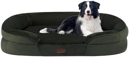 Dwanton Orthopedic Waterproof Large Dog Bed Sofa, Gel Memory Foam by DWANTON