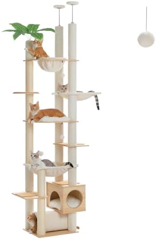 PETEPELA Floor to Ceiling Cat Tree by PETEPELA