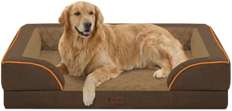 Orthopedic Washable Dog Bed for Extra Large Dogs by CasaPaw
