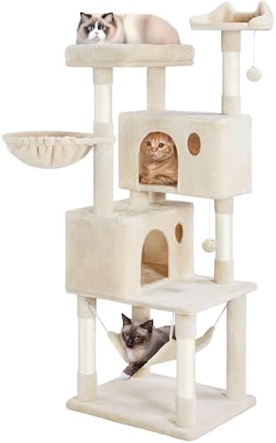 Yaheetech 64.5in Cat Tree for Large Cats by Yaheetech
