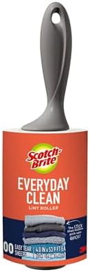 Scotch-Brite Everyday Clean Lint Roller, 100 Sheets Total, 1 Pack by Scotch-Brite