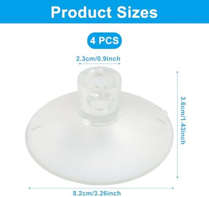 4 PCS 3.35 Inch Cat Window Perch Suction Cup Replacement - Image 2