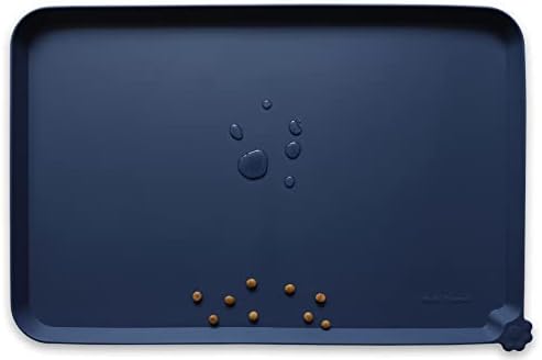 Hoki Found Large Waterproof Silicone Pet Food Mats Tray by Hoki+Found