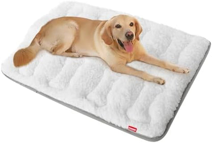 Dog Bed Crate Mat, Soft Plush Dog Bed Pad by Moonsea