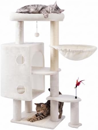 HUITREE 45in Cat Tree Tower by HUITREE