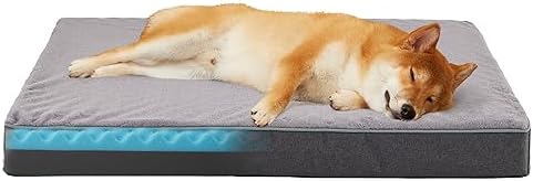 WATANIYA PET Cooling Dog Beds for Large Dogs, 35-Inch Dog Crate Bed by WATANIYAPET