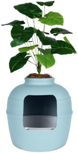 Good Pet Stuff Original Hidden Litter Box Planter, Decorative Cat Litter by TheGoodPetStuffCompany