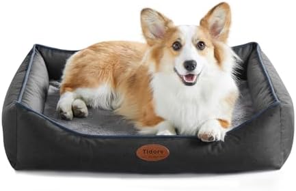 Tidore Orthopedic Dog Beds for Medium Dogs, Durable Egg Crate Foam Sofa Dog Bed by Tidore