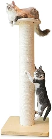 50" Tall Cat Scratching Post, Extra-Large Post by KONELCARE