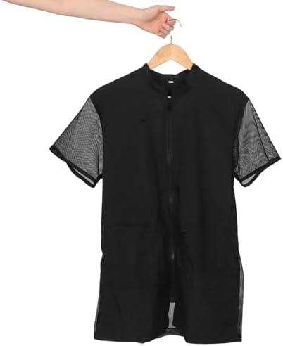 Xl PET Grooming Apron, Breathable Mesh Full Coverage Hair Clipping Smock - Image 4