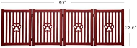 Foldable 4 Panel Dog Gate - Image 6