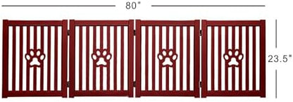 Foldable 4 Panel Dog Gate - Image 6