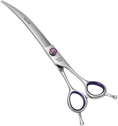 7'' Curved Dog Grooming Scissors by FenicePeak