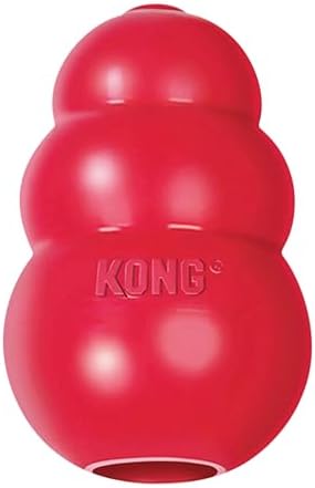 KONG Classic Stuffable Dog Toy, Natural Rubber Chew, - Image 2