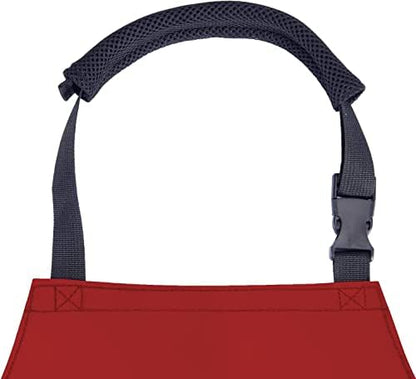 Homsolver Waterproof Dishwasher Apron, Adjustable Rubber Butcher Apron - Image 4