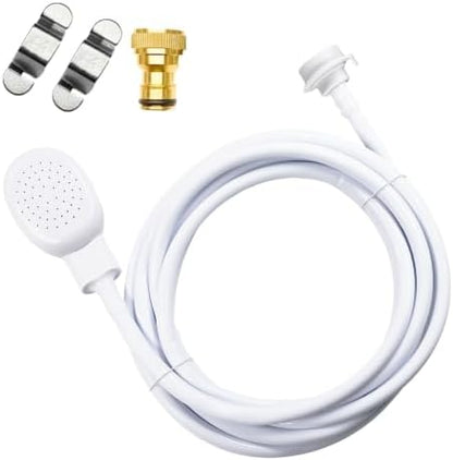 16.4Ft Quick-Connect Sink Spray Rubber Hose, Sink Hose Attachment by Anglepingping