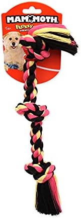 Mammoth Flossy Chews Color Rope Tug – Premium Cotton-Poly Tug Toy - Image 2