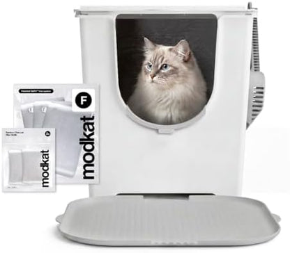 Modkat Flip Covered Cat Litter Box Starter Kit by Modkat