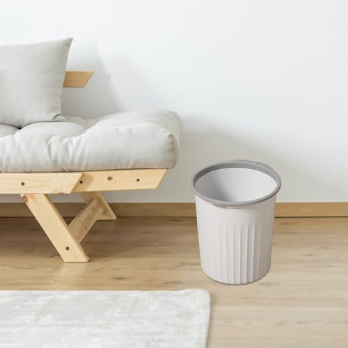 Bathroom Garbage Can, Lightweight Durable Striped Garbage Cans - Image 5