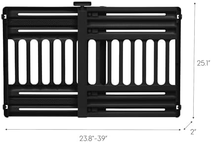 IRIS USA Pet Gate, Adjustable Width - Image 2