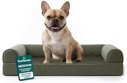 FurHaven Classic Soft Sofa Orthopedic Dog Bed by FurHaven