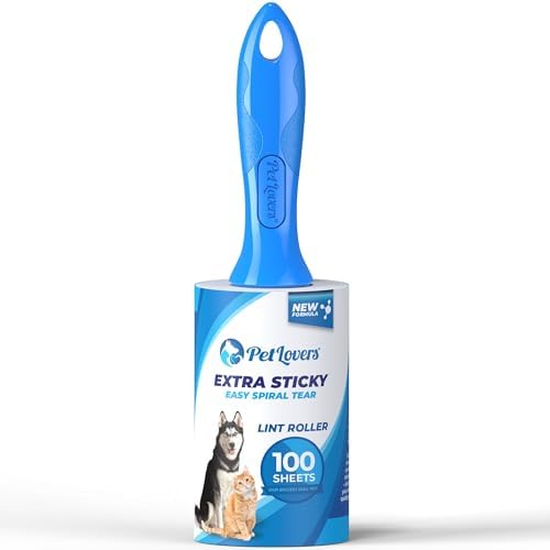 PetLovers Extra Sticky Lint Roller Mega Value Set by PetLovers