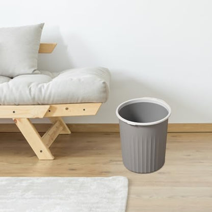 Bathroom Garbage Can, Lightweight Durable Striped Garbage Cans - Image 4