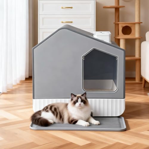 Extra Large Enclosed Cat Litter Box - Image 7
