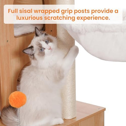 Heybly Cat Tree with Litter Box Enclosure - Image 5