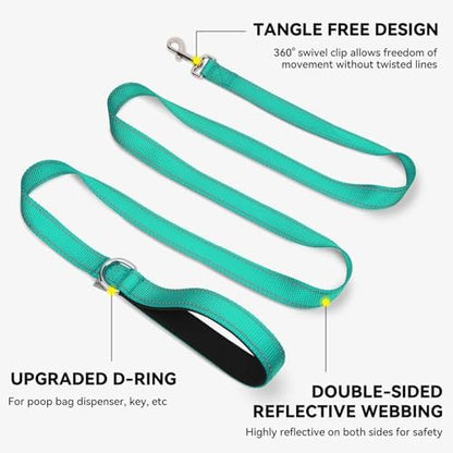 Joytale Reflective Dog Leash for Small Dogs, 5 FT x 3/4" - Image 5