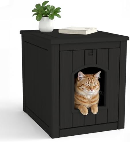 PatioZen Resin Cat Litter Box Enclosure by OutdoorLivingPerfected
