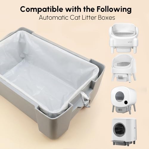 80 Count 24.8" x 12.5" Cat Litter Box Liners - Image 3