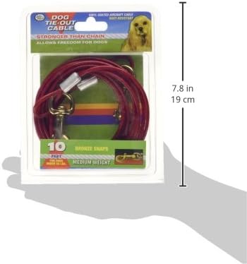 Four Paws Medium Weight Dog Tie Out Cable - Image 6