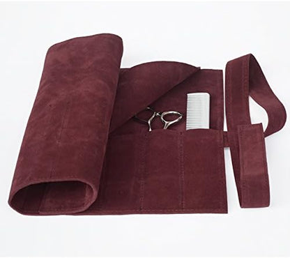 Creation Core Microfiber Fabric Salon Scissors Bag Roll Up Hair Tools Pouch - Image 5