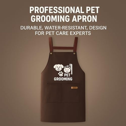 Waterproof Dog Grooming Apron - Image 7