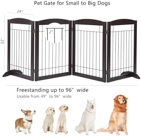 PAWLAND Extra Wide Foldable Dog gate - Image 5
